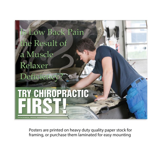 TCF Poster - Low Back Pain (Mechanic)